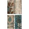 Fall to Winter by Michael Marcon 14" x 14" Canvas Wall Art (Set of 2)